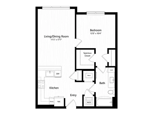 Floor plan A22