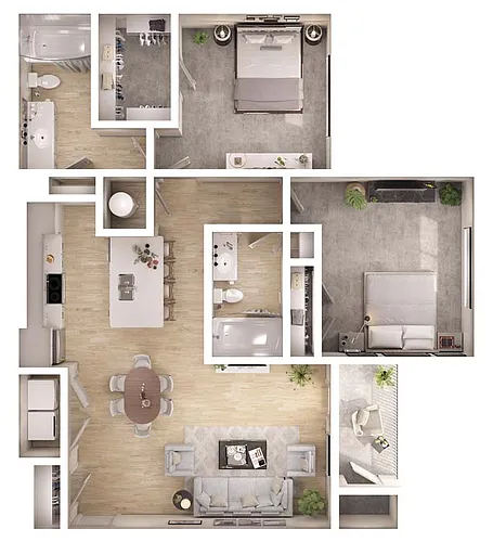 Floor plan B1