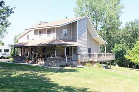 Home has an abundance of trees and good view in all directions.
