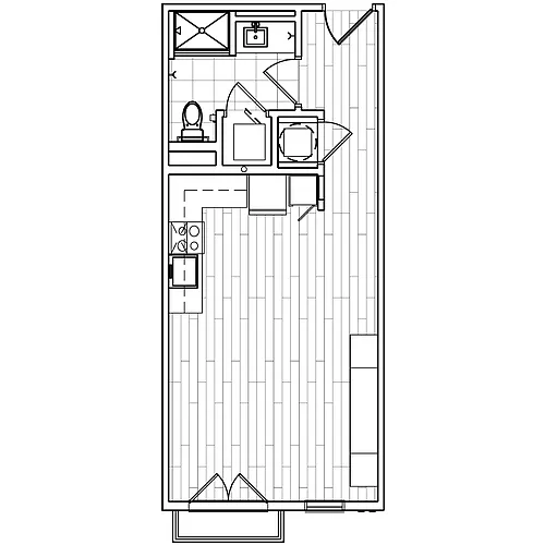 Floor plan 0x1 448 sqft