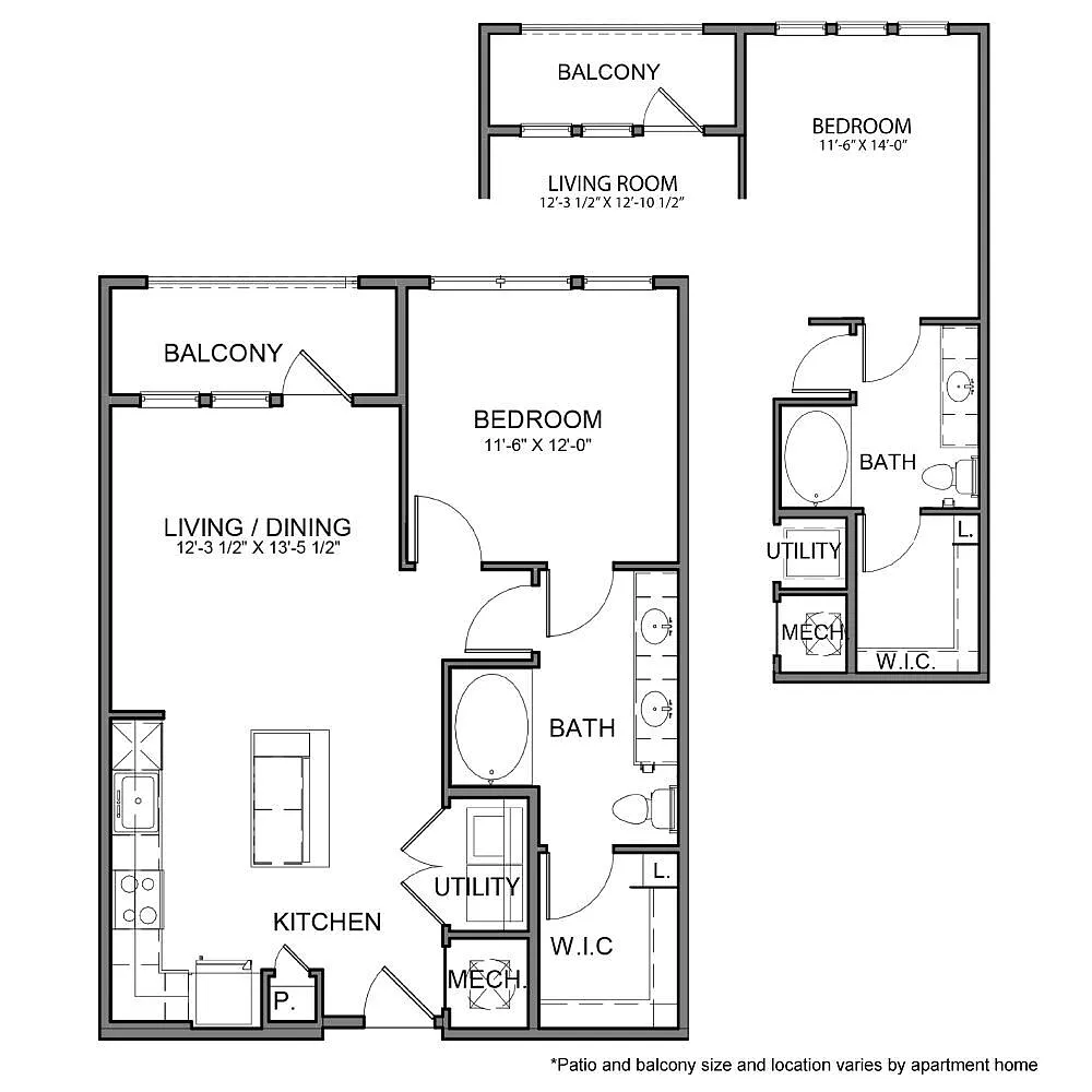 Floor plan BE.A7