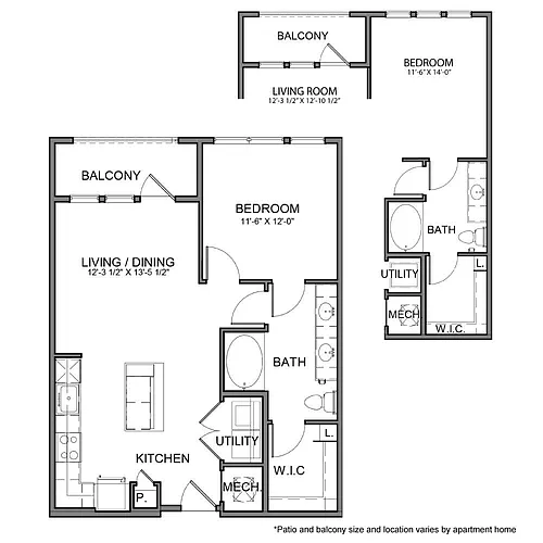 Floor plan BE.A7
