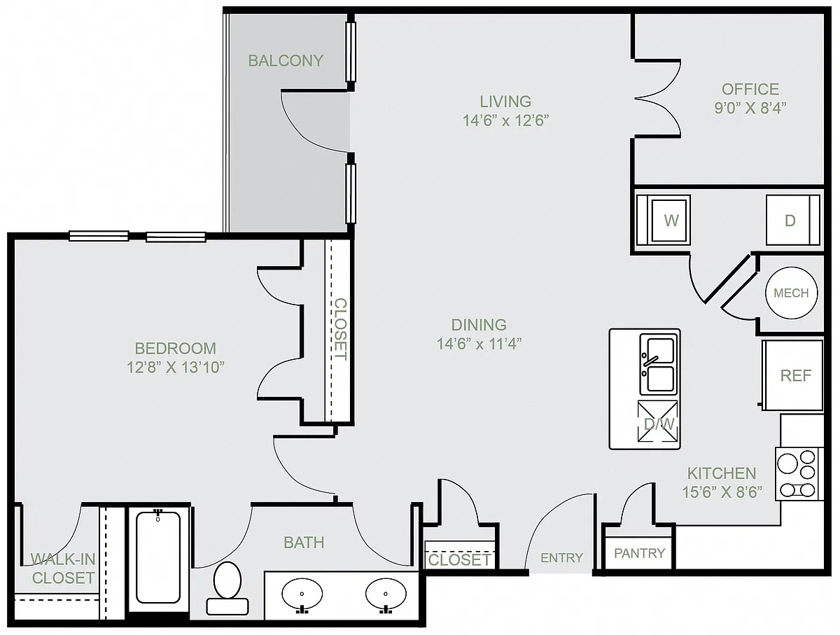Floor plan A2
