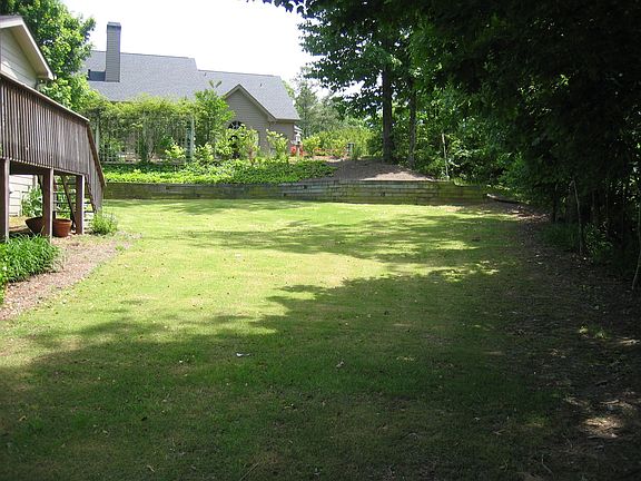 Back yard from right