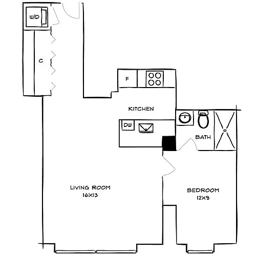 Floor plan Carlton