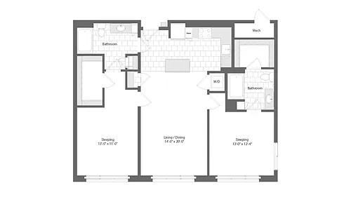 Floor plan Camden