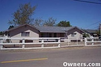 Front of the home, street side