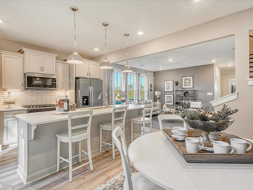 Kitchen , dining area