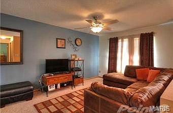 Open Living room with great natural light