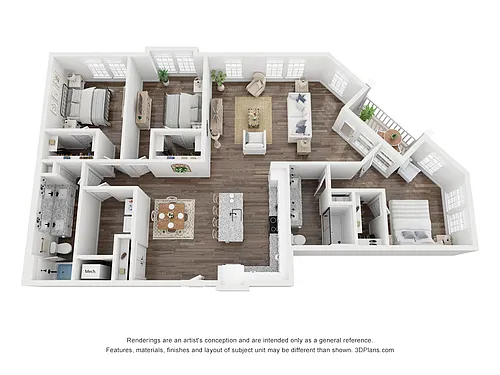 Floor plan Saint Marys