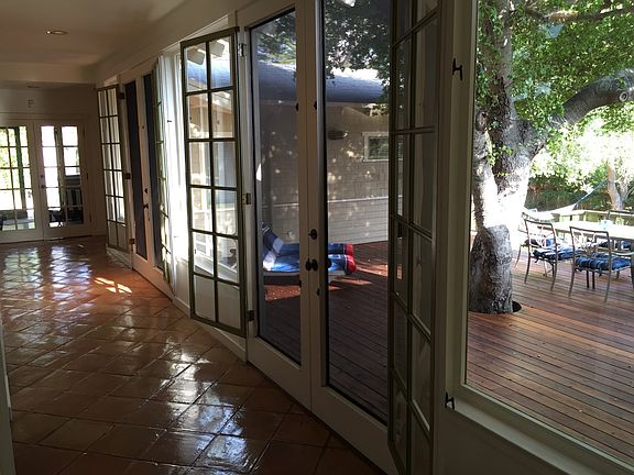 Hall view to deck