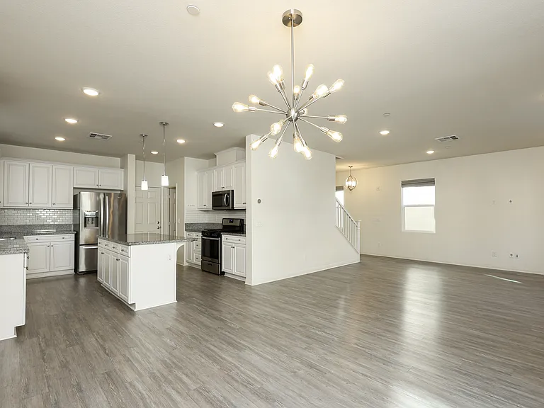 Dining Room and Kitchen View