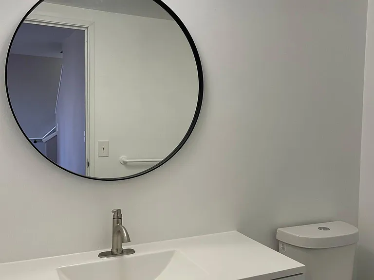 half bath next to main entry