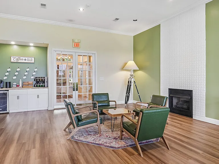 Spacious and elegant lounge area