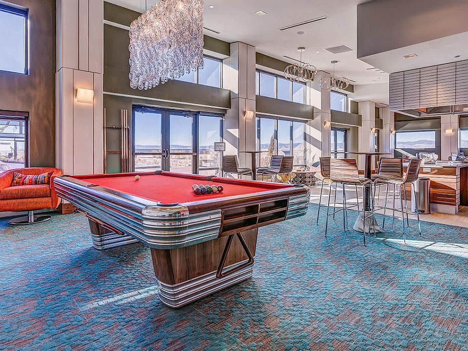 Resident Lounge with Billiards Table