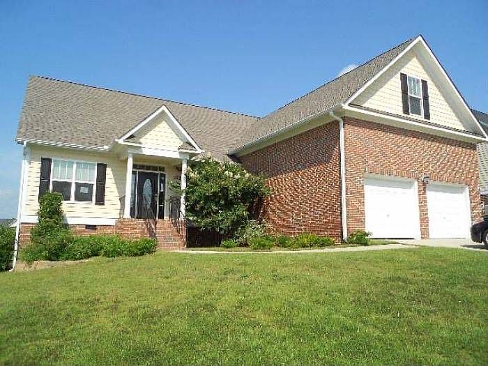 Partial brick ranch