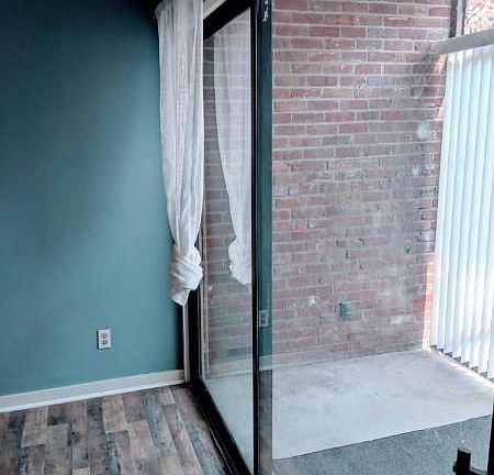 Exposed brick in bonus room