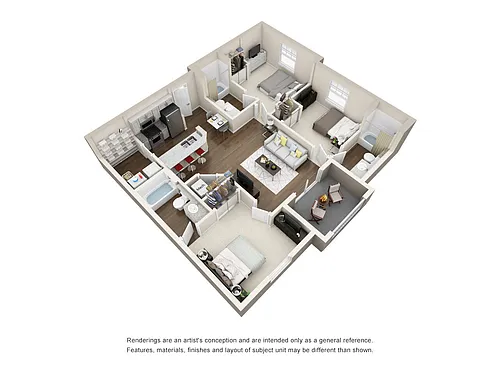 Floor plan C3AR