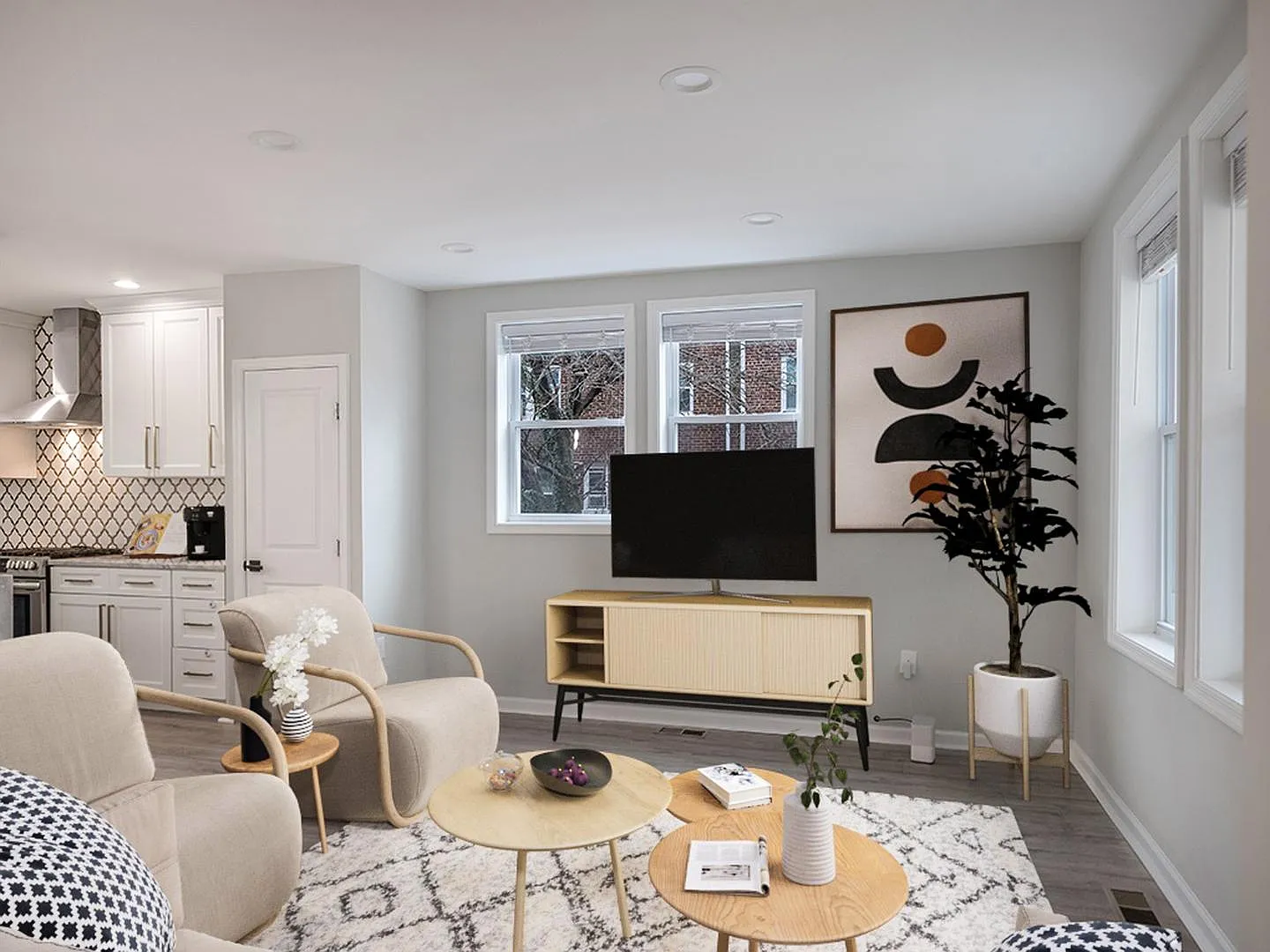 Recently updated Brightwood townhouse near Takoma Park — Photo 2