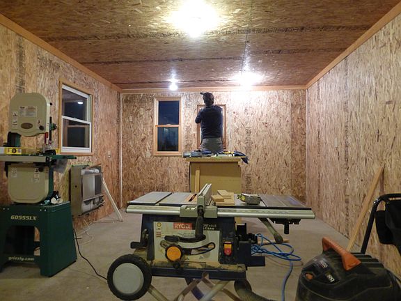 fully insulated garage/shop