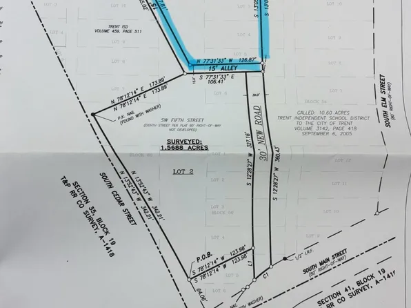 LOT 1 S Cedar St, Trent, TX 79561