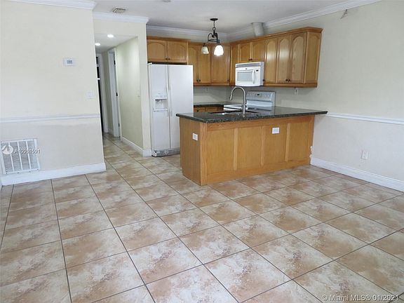 main living area with kitchen, living and dining area...