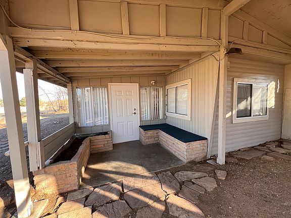 Covered front patio