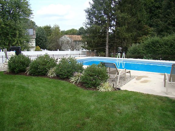 View of Pool w/ Landscaping