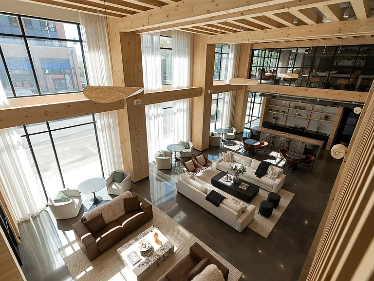 Lobby Lounge & Fireplace