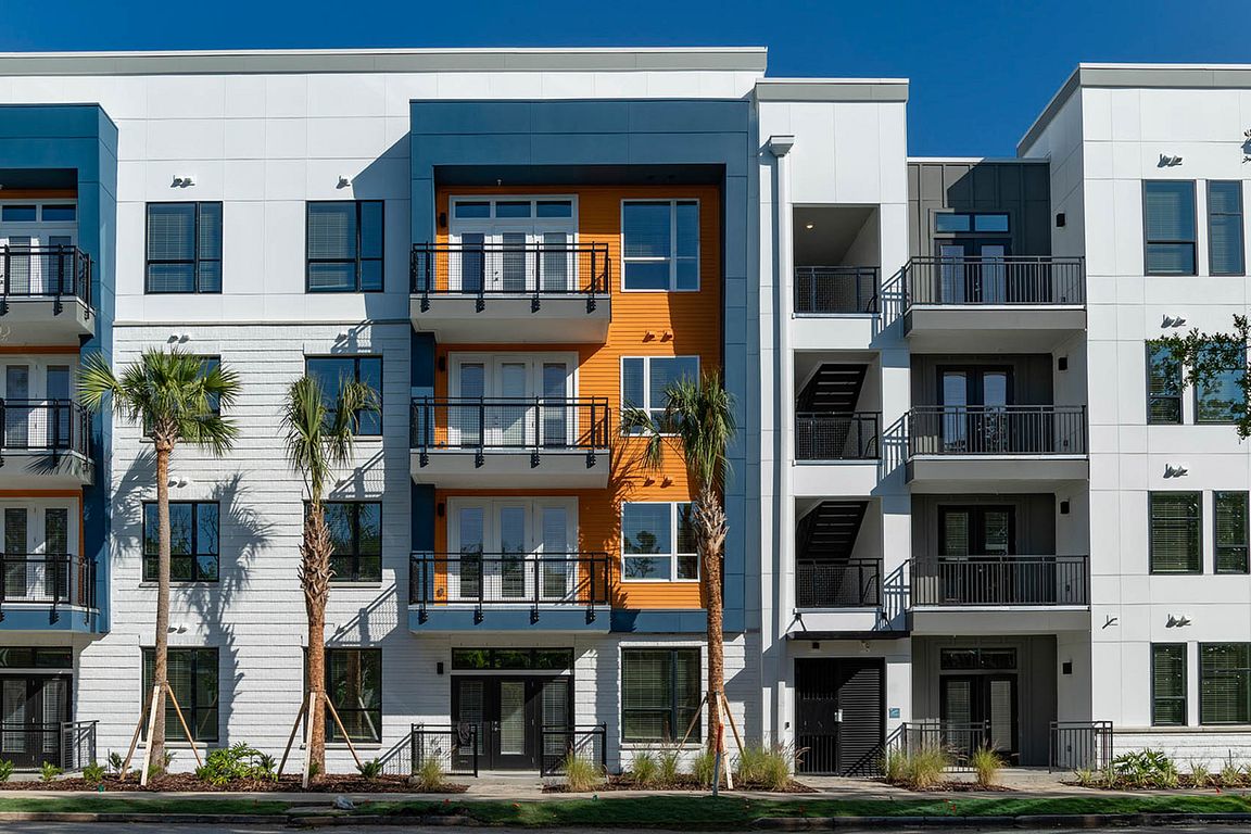 Explore your dream urban living with this chic, modern apartment design.