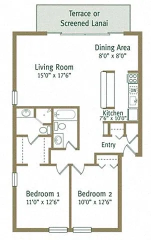 Floor plan Eaton