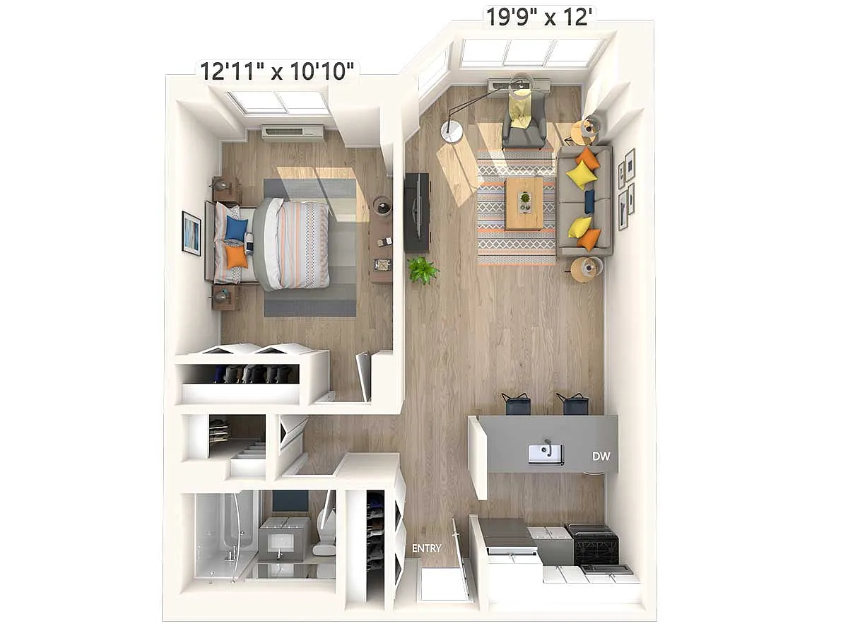 Floor plan A1-667-1