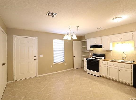 Dining area and Kitchen from Living Room