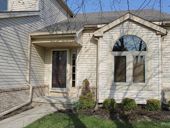 Close-up of front of home