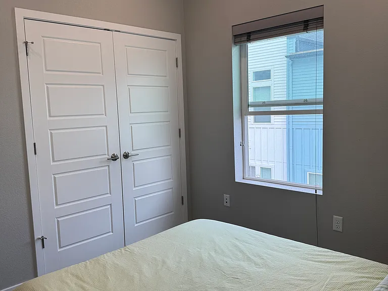 One of the 3 bedrooms upstairs