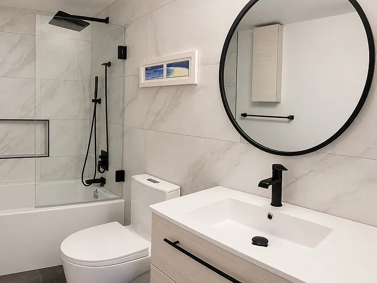 Main level bathroom