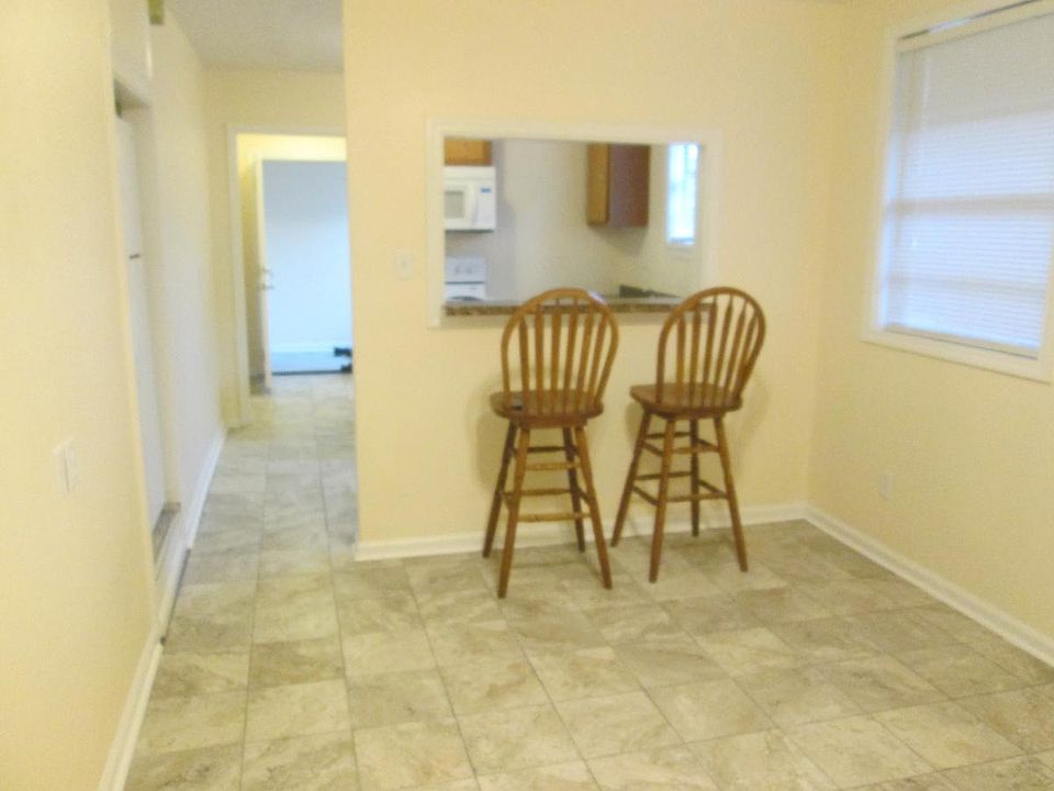 Living room view to entry
