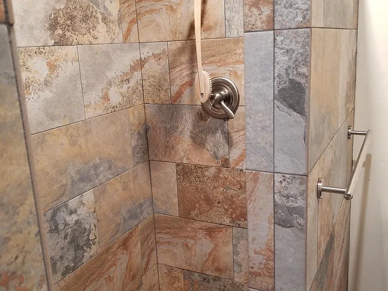 Master bath shower