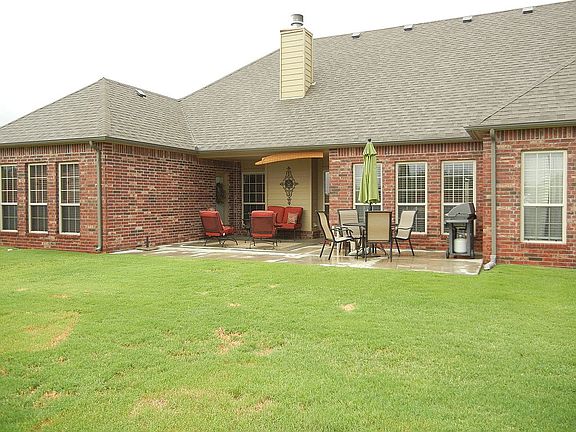 Over sized back patio