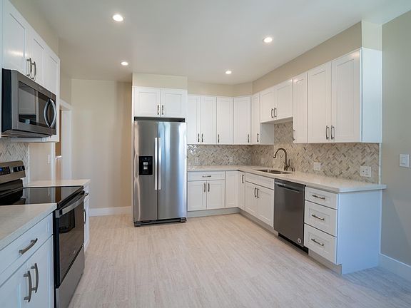 Eat in kitchen with brand new appliances