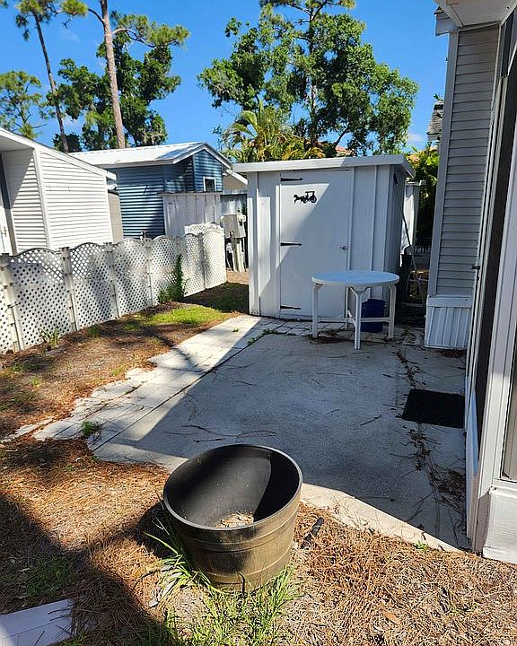 Back of House with Shed