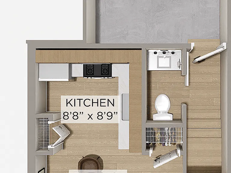 Ascent 3 Bed 2.5 Bath Townhome First Floor Ascent 3 Bed 2.5 Bath Townhome First Floor