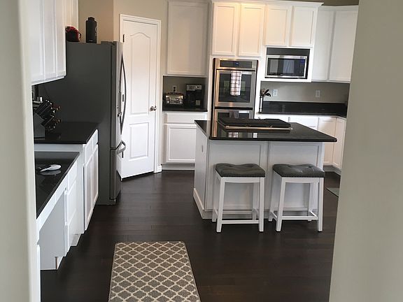 Great room into kitchen