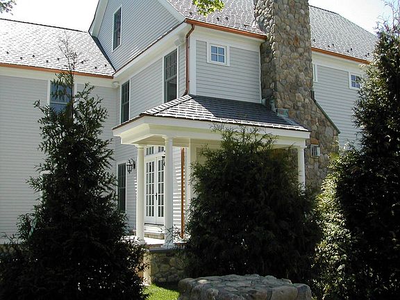 Covered Basement Stairs