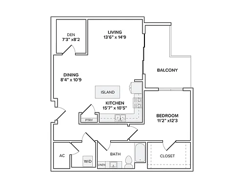 Floor plan A06D