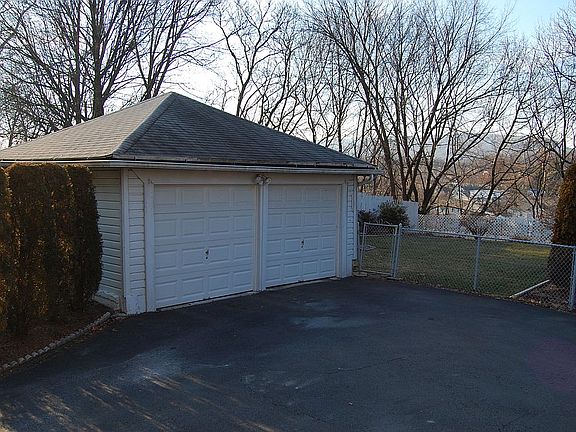 Garage and Backyard