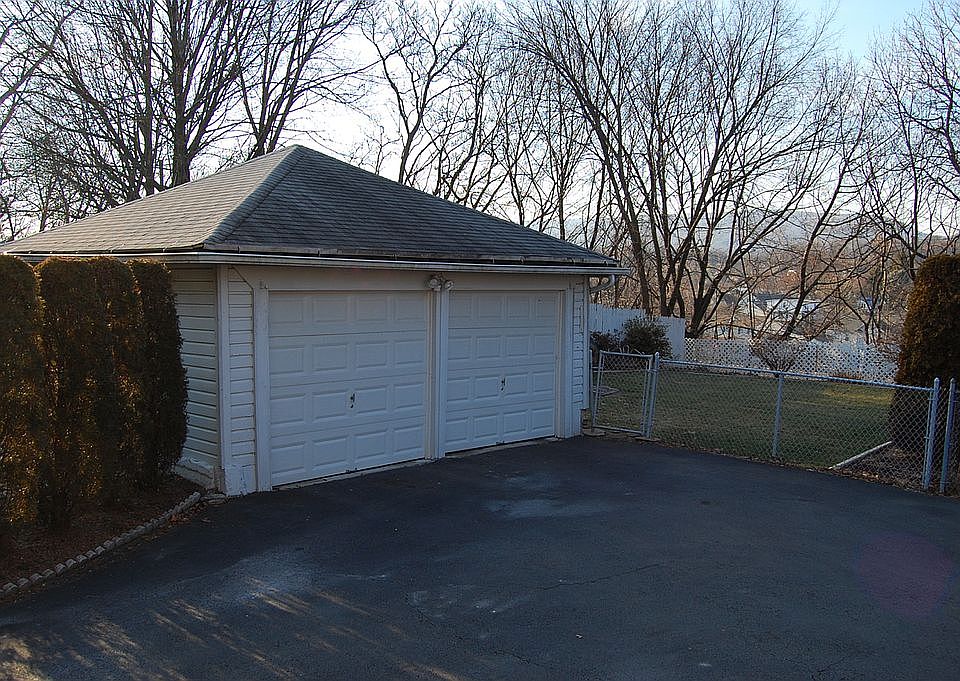 Garage and Backyard