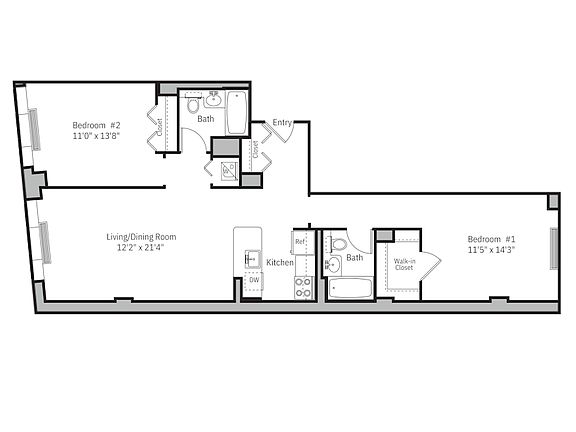 2nd image of 229 Chrystie St #333D