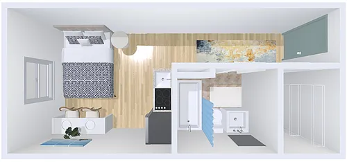 Floor plan studio 8