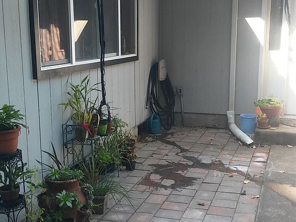 stone patio